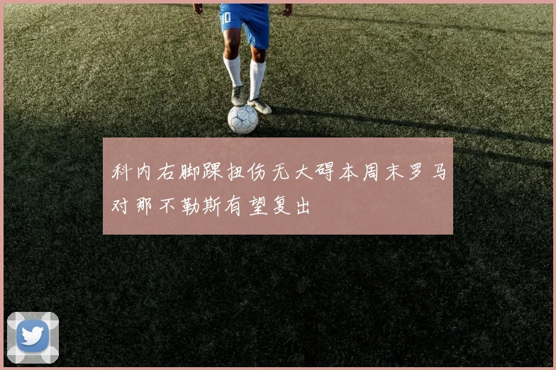 科内右脚踝扭伤无大碍本周末罗马对那不勒斯有望复出