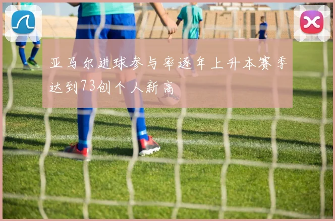 亚马尔进球参与率逐年上升本赛季达到73创个人新高